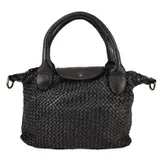 Borsa a Mano Donna Autunno/Inverno Made in Italia Quotidiano Vari Colori Cerniera lampo — foto 4