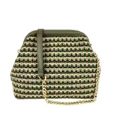 Borsa a Tracolla Donna Autunno/Inverno Made in Italia Quotidiano Vari Colori metallo — foto 1