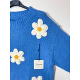 Maglione con Applicazioni Floreali — foto 3