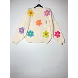 Maglione con Applicazioni Floreali — foto 5