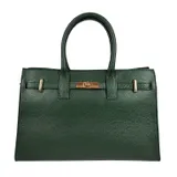 Borsa a Mano Donna Autunno/Inverno Made in Italia Quotidiano Vari Colori Cerniera lampo — foto 4