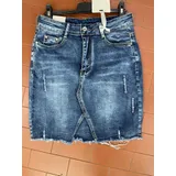 Gonne Genere Gonna  Donna Autunno/Inverno Made in Cina Quotidiano Colore Unico Standard Monocromo Jeans — foto 4