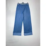Pantaloni a Palazzo in Jeans Chambray — foto 4