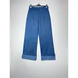 Pantaloni a Palazzo in Jeans Chambray — foto 1