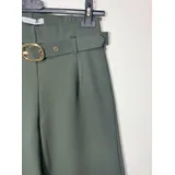 Pantalone Punto Milano Palazzo con Cintura — foto 3