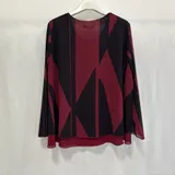 Curvy nome Genere Maglie Donna Autunno Made in Italia Quotidiano Vari Colori Curvy(taglie forti) — foto 5