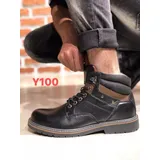 Stivaletti Uomo Autunno/Inverno Made in Cina Tempo libero Plateau Anteriore Tonda — foto 1