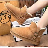 Stivaletti Classici Donna Autunno/Inverno Made in Cina Tempo libero Plateau Anteriore Tonda — foto 5