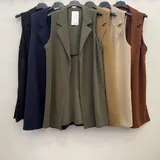 Giacche(D) Genere Giacca Leggere Giacca Donna Quattro stagioni Made in Italia Quotidiano Vari Colori Standard Monocromo — foto 1