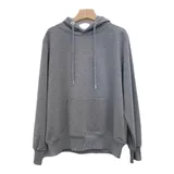 Con il Capello Felpa Donna Autunno/Inverno Made in Cina Quotidiano Vari Colori Standard Monocromo — foto 3