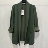 Giacche(D) Genere Giacca Blazer Donna Autunno/Inverno Made in Italia Quotidiano Vari Colori Curvy(taglie forti) — foto 3