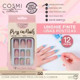 COSMI UNGHIE FINTE SQUARE LUNGA 12PZ MOD.208 — foto 1