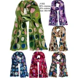 Sciarpe Donna Donna Autunno/Inverno Made in Cina Quotidiano Vari Colori Pesante In Stoffa Natale — foto 1