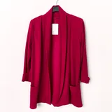 Giacca Blazer Giacca Donna Autunno/Inverno Made in Italia Quotidiano Colore Unico Standard — foto 3