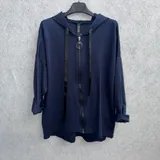Maglierie&Felpe(D) Genere Felpa Donna Estate Made in Italia Quotidiano Colore Unico Curvy(taglie forti) — foto 1