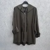 Maglierie&Felpe(D) Genere Felpa Donna Estate Made in Italia Quotidiano Colore Unico Curvy(taglie forti) — foto 4