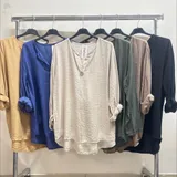 Curvy nome Genere Felpe Donna Autunno/Inverno Made in Italia Quotidiano Vari Colori Curvy(taglie forti) — foto 4