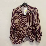 Camicie(D) Camicie(U) Genere Camicia Camicia Casual Vestiti Donna Donna Autunno/Inverno Made in Italia Quotidiano Colore Unico Standard Stampata Poliestere — foto 5