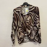 Camicie(D) Camicie(U) Genere Camicia Camicia Casual Vestiti Donna Donna Autunno/Inverno Made in Italia Quotidiano Colore Unico Standard Stampata Poliestere — foto 1