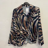 Camicie(D) Camicie(U) Genere Camicia Camicia Casual Vestiti Donna Donna Autunno/Inverno Made in Italia Quotidiano Colore Unico Standard Stampata Poliestere — foto 4