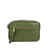 Borsa a Tracolla Donna Autunno/Inverno Made in Italia Quotidiano Vari Colori Cerniera lampo — foto 4
