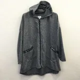 Curvy nome Genere Felpe Donna Primavera/Estate Made in Italia Quotidiano Colore Unico Oversize Traforato — foto 3