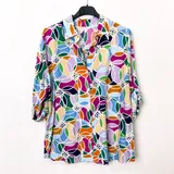 Camicia Camicia Donna Autunno/Inverno Made in Italia Quotidiano Vari Colori Standard — foto 3