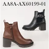Stivaletti Tacchi Donna Autunno/Inverno Made in Cina Tempo libero Tacco Largo Tonda — foto 4
