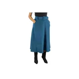 Gonna a Tubino Pantaloni Donna Autunno Made in Italia Quotidiano Vari Colori Standard — foto 1