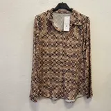 Camicie(D) Camicie(U) Genere Camicia Camicia Casual Vestiti Donna Donna Autunno/Inverno Made in Italia Quotidiano Colore Unico Standard Stampata Viscosa — foto 1