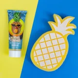 rigenerante Set da bagno THE FRUITS OF SUMMER in confezione regalo,  incluso gel doccia 100 ml, spugna da bagno all'ananas, profumo: ananas. — foto 3