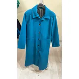 Cappotti Cappotti Classici Donna Autunno/Inverno Made in Italia Quotidiano Colore Unico Standard Bottoni — foto 2