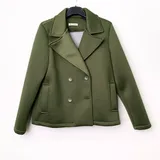 Giacca Blazer Giacca Donna Autunno/Inverno Made in Italia Quotidiano Colore Unico Standard — foto 3