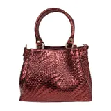 Borsa a Mano Donna Autunno/Inverno Made in Italia Tempo libero Vari Colori Cerniera lampo — foto 5