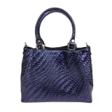 Borsa a Mano Donna Autunno/Inverno Made in Italia Tempo libero Vari Colori Cerniera lampo — foto 2
