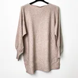 Pullover Pullover Donna Autunno/Inverno Made in Italia Quotidiano Colore Unico Standard — foto 5