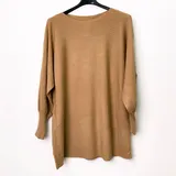 Pullover Pullover Donna Autunno/Inverno Made in Italia Quotidiano Colore Unico Standard — foto 3