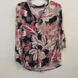 Curvy nome Genere Maglie Donna Autunno/Inverno Made in Italia Quotidiano Colore Unico Standard Stampata — foto 1