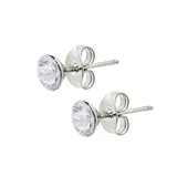 Set di 24 Orecchini a Lobo con Strass 5mm — foto 1