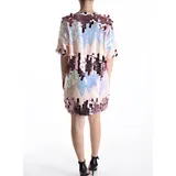 Vestiti Donna Autunno/Inverno Made in Cina Da festa Vari Colori Standard double color Cotone — foto 4