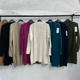 Maglierie&Felpe(D) Genere Cardigan Donna Autunno/Inverno Made in Italia Quotidiano Colore Unico Curvy(taglie forti) — foto 3