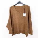 Pullover Pullover Donna Autunno/Inverno Made in Italia Quotidiano Colore Unico Standard — foto 4