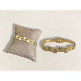 Bracciali acciaio rigido con apertura — foto 1