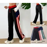 Pantaloni Sportivi Donna Quattro stagioni Made in Cina Quotidiano Vari Colori Standard Multicolore Lacci — foto 1