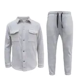 Completo Uomo Autunno Made in Cina Quotidiano Colori Casuale Standard — foto 4