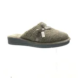 Pantofole Donna Autunno/Inverno Made in Italia Quotidiano Zeppe Tonda — foto 4