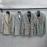Giacche(D) Genere Giacca Blazer Giacca Donna Autunno/Inverno Made in Italia Quotidiano Colore Unico — foto 1