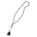 Collana Lunga con Nappa di Perline in Cristallo 87cm+7cm di Pendente, Autunno/Inverno Quotidiano Da festa Vari Colori Natale — foto 1
