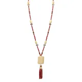 Collana Lunga con Nappa di Perline in Cristallo 87cm+7cm di Pendente, Autunno/Inverno Quotidiano Da festa Vari Colori Natale — foto 3