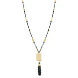 Collana Lunga con Nappa di Perline in Cristallo 87cm+7cm di Pendente, Autunno/Inverno Quotidiano Da festa Vari Colori Natale — foto 4